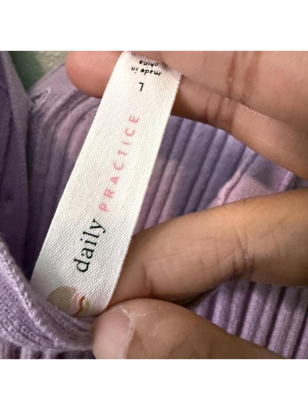 Daily practice by anthropologie purple dress - Picture 5 of 5
